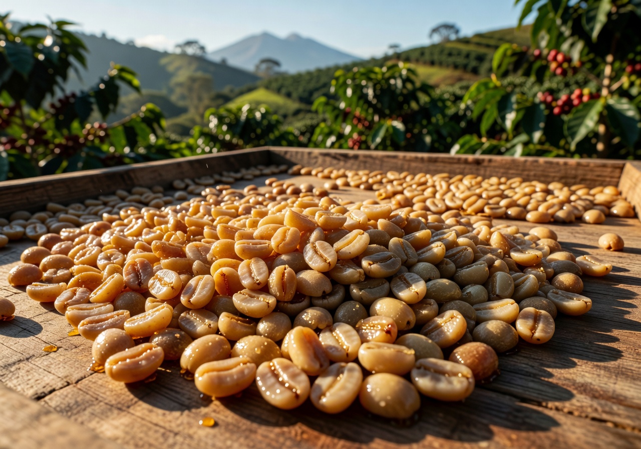 Costa Rican Honey Process beans
